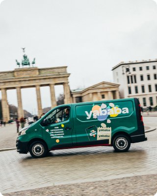 Delivering oriental groceries to Berlin
